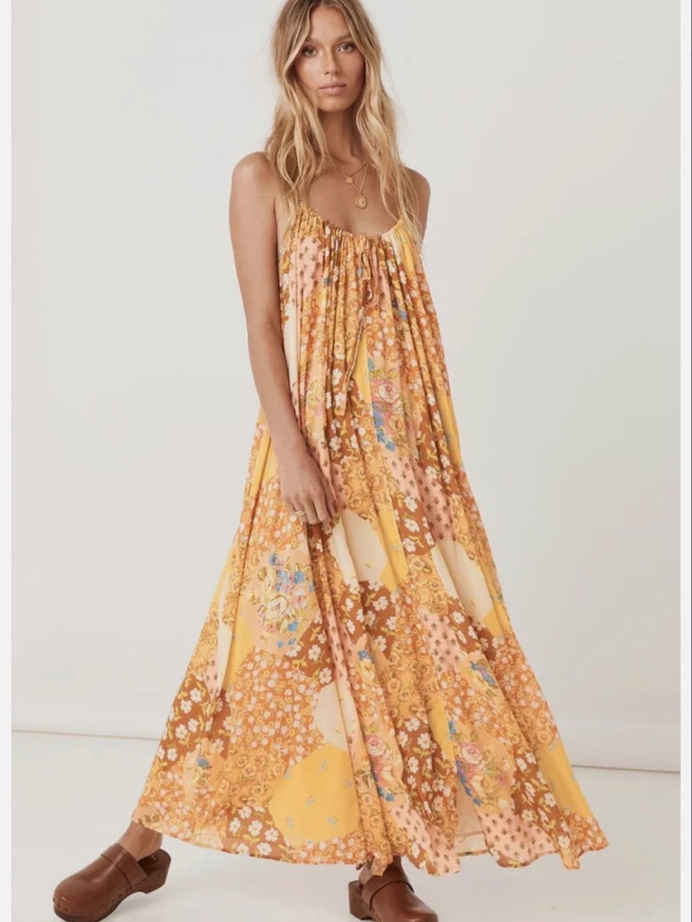 Spell Floral Maxi Dress - Lightweight Sleeveless Sundress